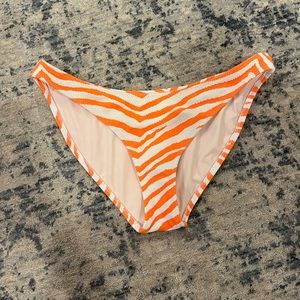 Triangl Zebra Print Bikini Bottoms
